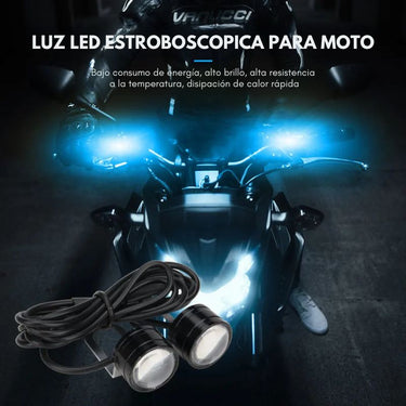 Compra 1 Par Lleva 2 Pares Luz LED Para Moto/Vehiculos